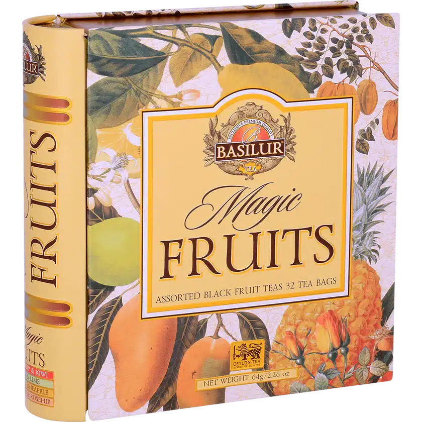 Te Basilur Teabook Magic Fruit Assorted 32 Bolsas