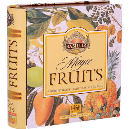 Te Basilur Teabook Magic Fruit Assorted 32 Bolsas