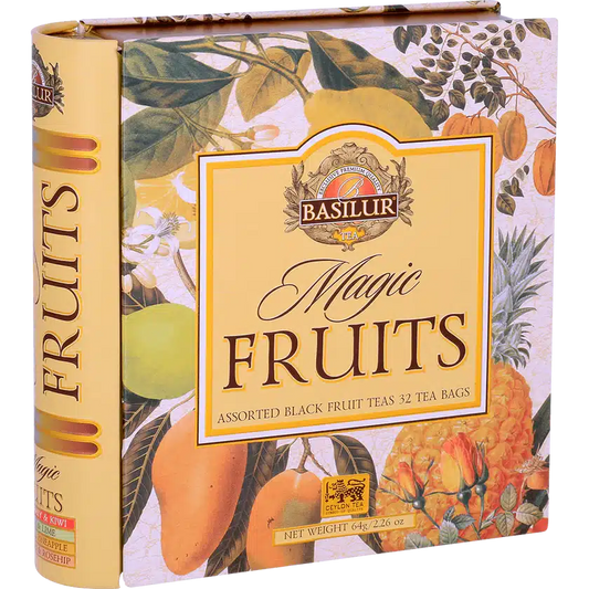 Te Basilur Teabook Magic Fruit Assorted 32 Bolsas