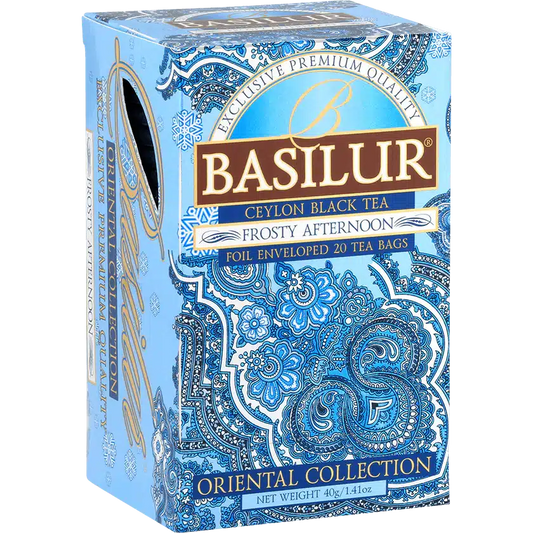 Te Basilur Negro Frosty Afternoon 25 bolsas