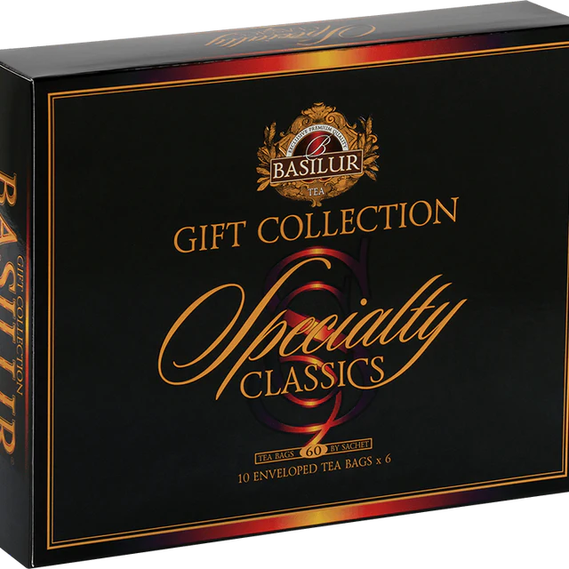 Te basilur Caja Gift Specialty Clássics 60 bolsas