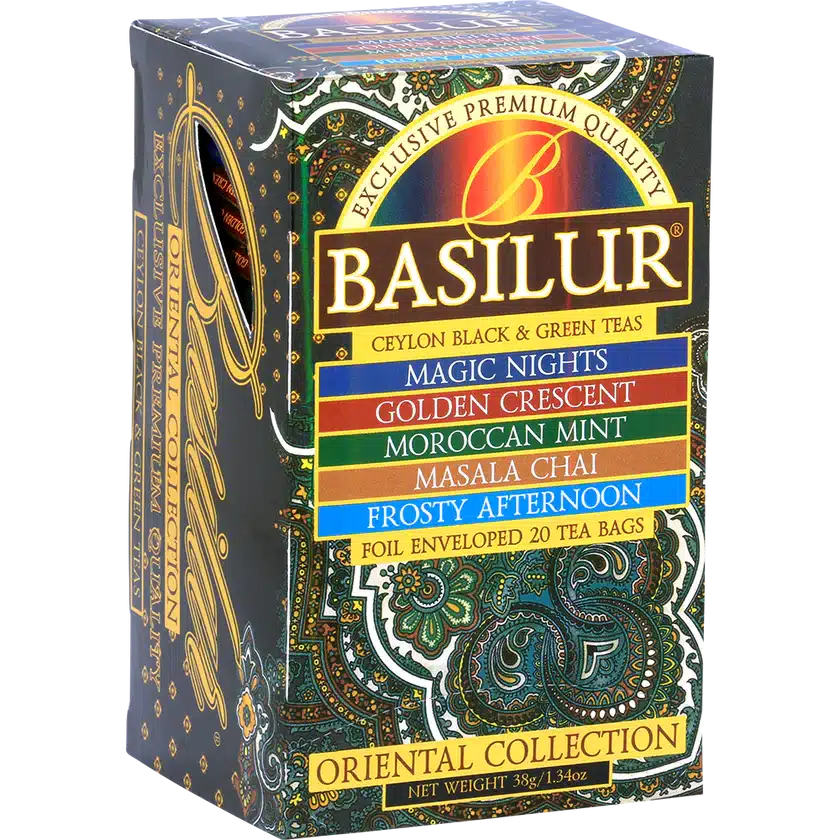Te Basilur Assorted Oriental Collection 25 bolsas