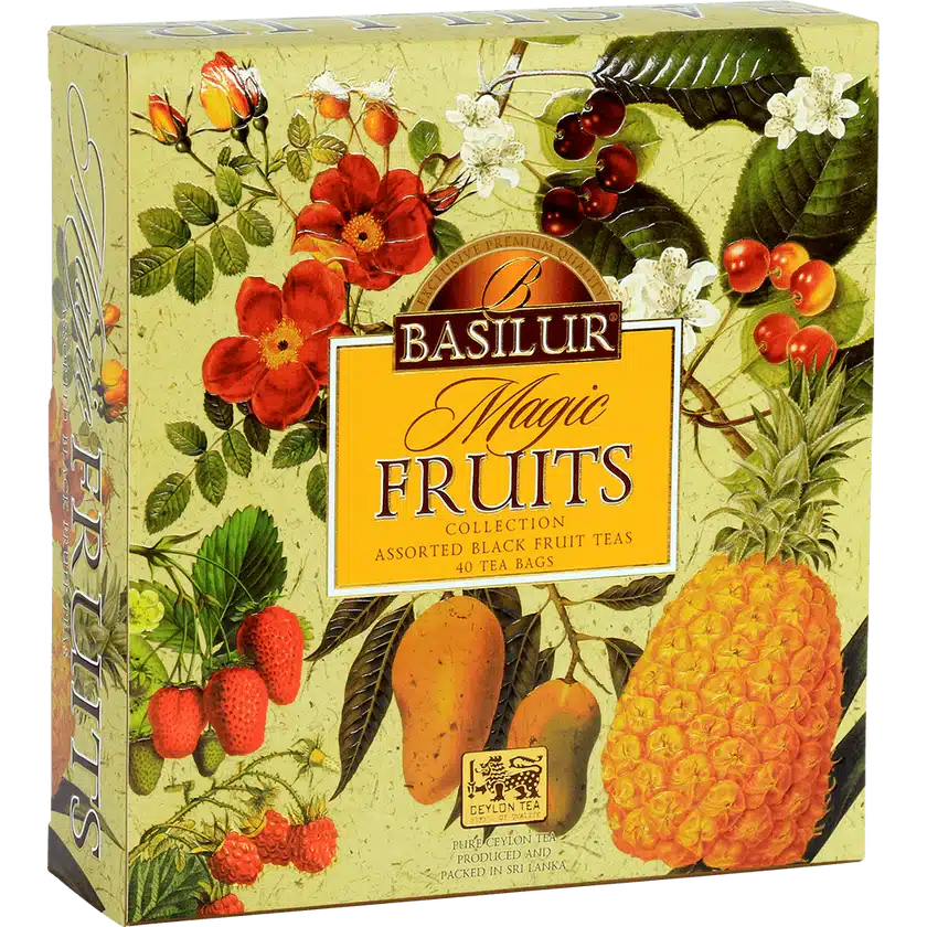 Te Basilur Caja Gift Magic Fruit Assorted  40 bolsas