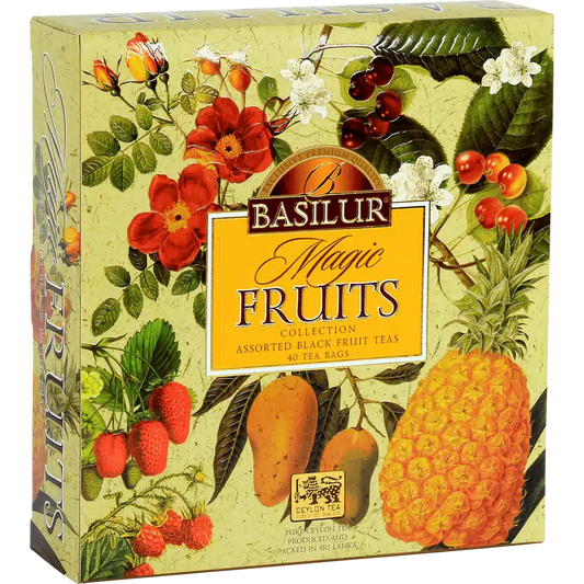 Te Basilur Caja Gift Magic Fruit Assorted  40 bolsas