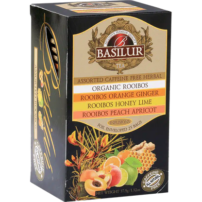 Te Basilur Rooibos Frutal Assorted 25 bolsas