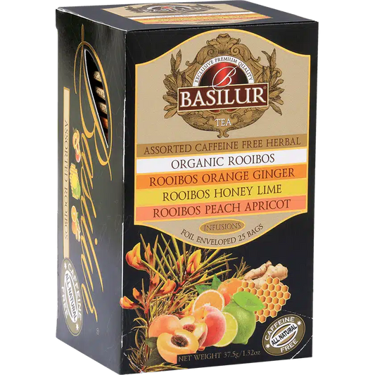 Te Basilur Rooibos Frutal Assorted 25 bolsas