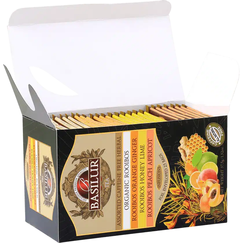 Te Basilur Rooibos Frutal Assorted 25 bolsas