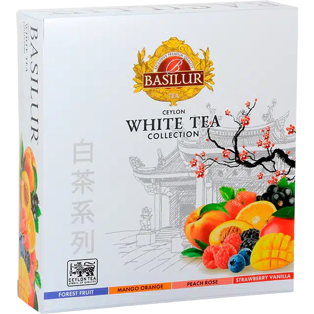 Te Basilur Caja Gift White Tea Assorted 40 Bolsas