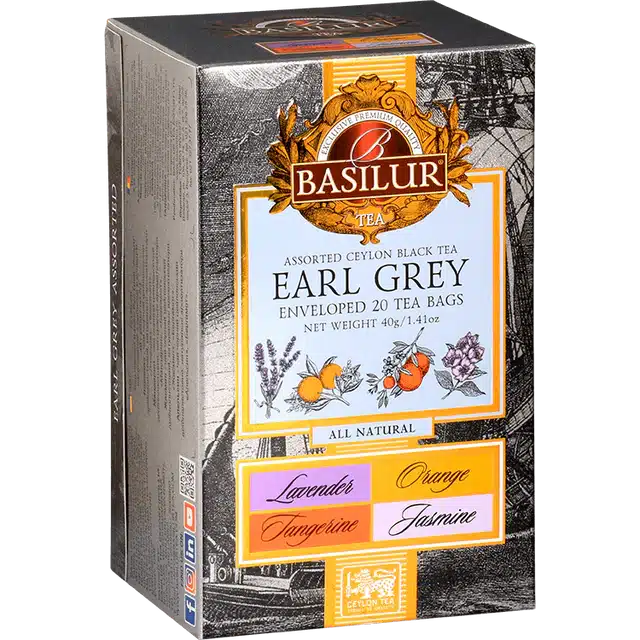 Te Basilur  Frutal Assorted Earl Grey 20 bolsas