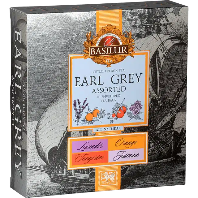Te Basilur Caja Gift Earl Grey Assorted 40 bolsas