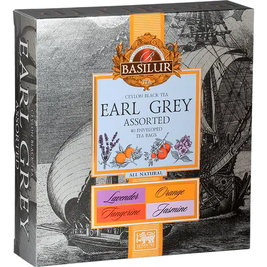 Te Basilur Caja Gift Earl Grey Assorted 40 bolsas