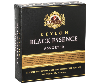 Te Basilur Caja Gift Black Essence Assorted  40 Bolsas