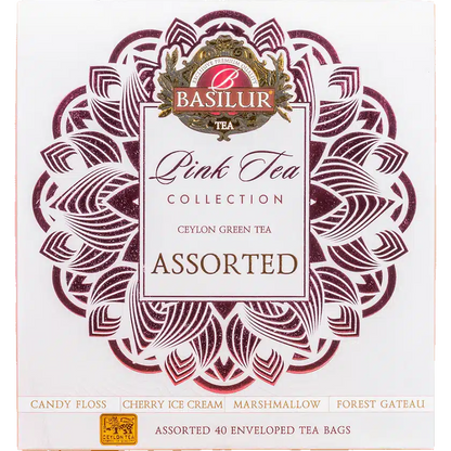 Te Basilur Caja Gift Pink Tea Assorted 40 bolsas