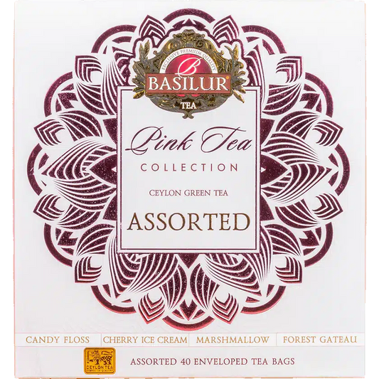 Te Basilur Caja Gift Pink Tea Assorted 40 bolsas