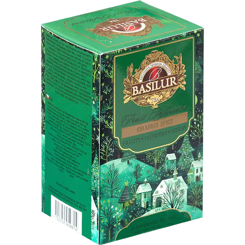 Te Basilur Fruit Infusion Orange Spice 20 Bolsas