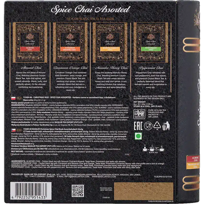 Te Basilur Teabook Assorted Spice Chai 32 Bolsas