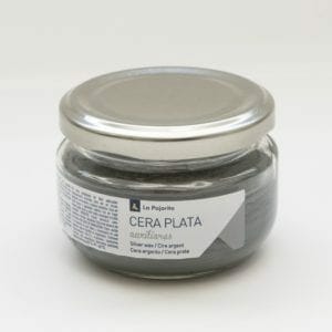 Cera Metalizada Plata 100 ml La Pajarita