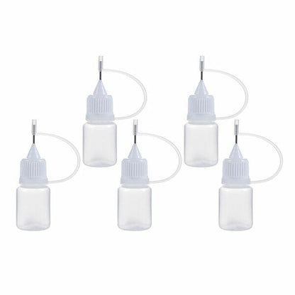 Set 5 Frasco aplicador 5 ml punta aguja