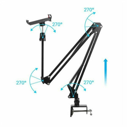Soporte Profesional multiuso para Celular y Tablet