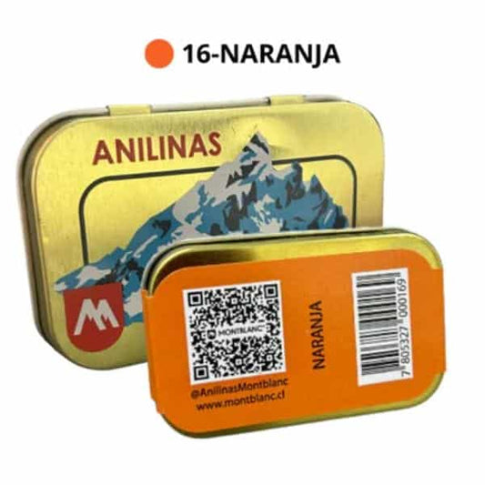 Anilina caja dorada NARANJA