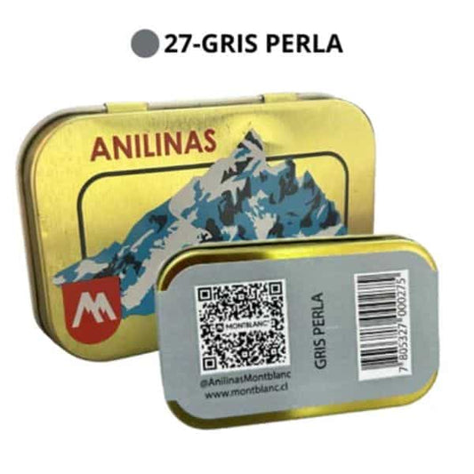 Anilina caja dorada GRIS PERLA