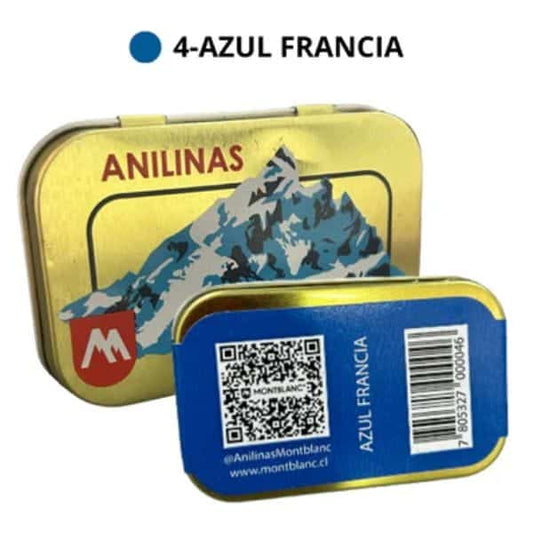 Anilina caja dorada AZUL FRANCIA
