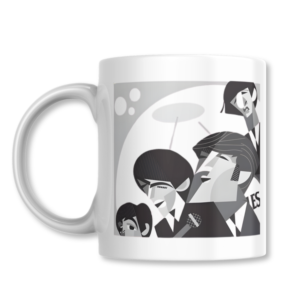 The Beatles Abstracto Taza 325 ml