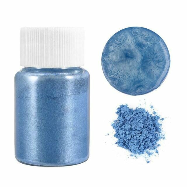 Pigmentos Polvo 10 grs Azul Cielo Resina Epóxica