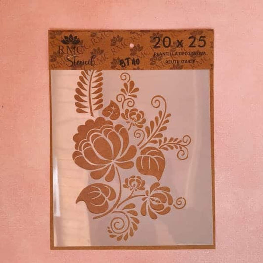 Stencil 20X25 Botanica BT10