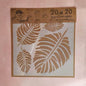 Stencil 20X20  Botanica Hojas BT401