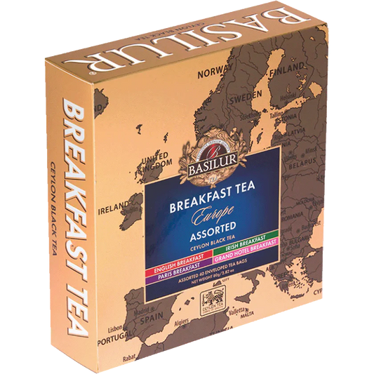 Te Basilur Caja Gift Europe Breakfast Assorted 40 bolsas