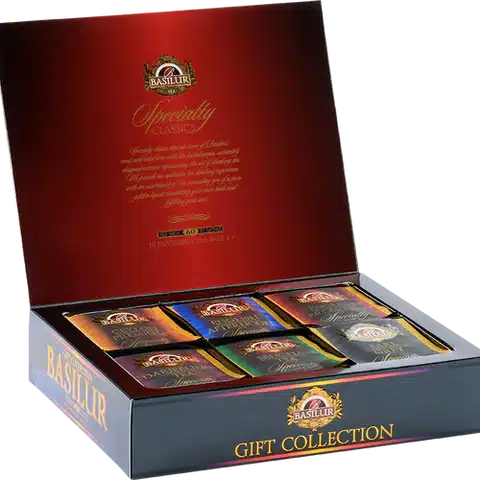 Te basilur Caja Gift Specialty Clássics 60 bolsas
