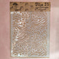 Stencil 20X25 Animal Print CH01