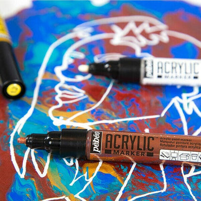 Marcador Pebeo Acrylic Marker Punta 0.7 mm