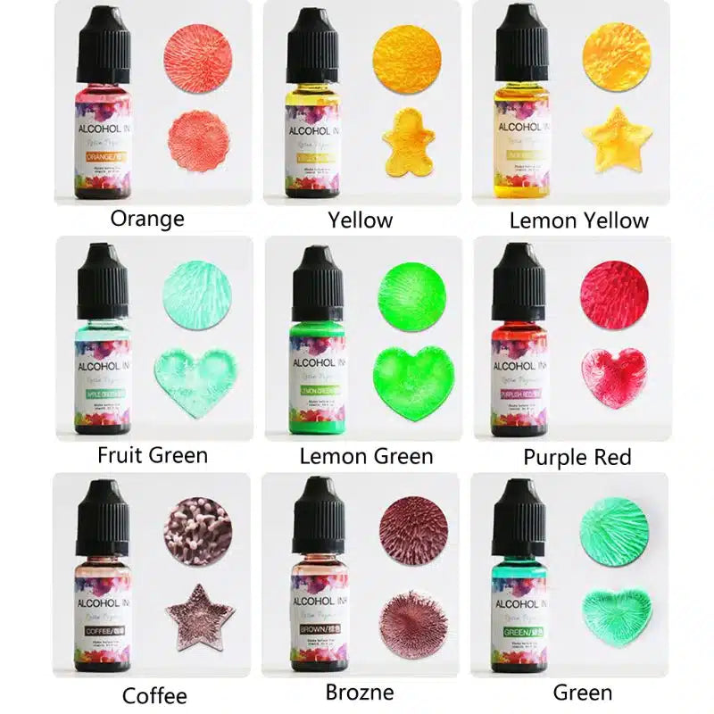 Pigmento Art Ink Alcohol 10ml Black