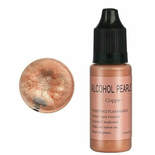 Pigmento Metallic Alcohol 15 ml Rose Copper