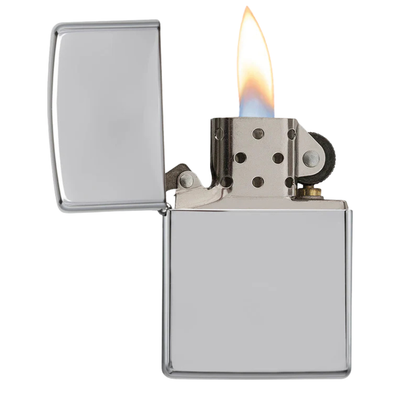 Encendedor Zippo High Polish Chrome Plateado ZP250