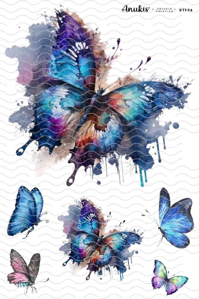 Lamina 20X30 cm DTF Textil DTF06