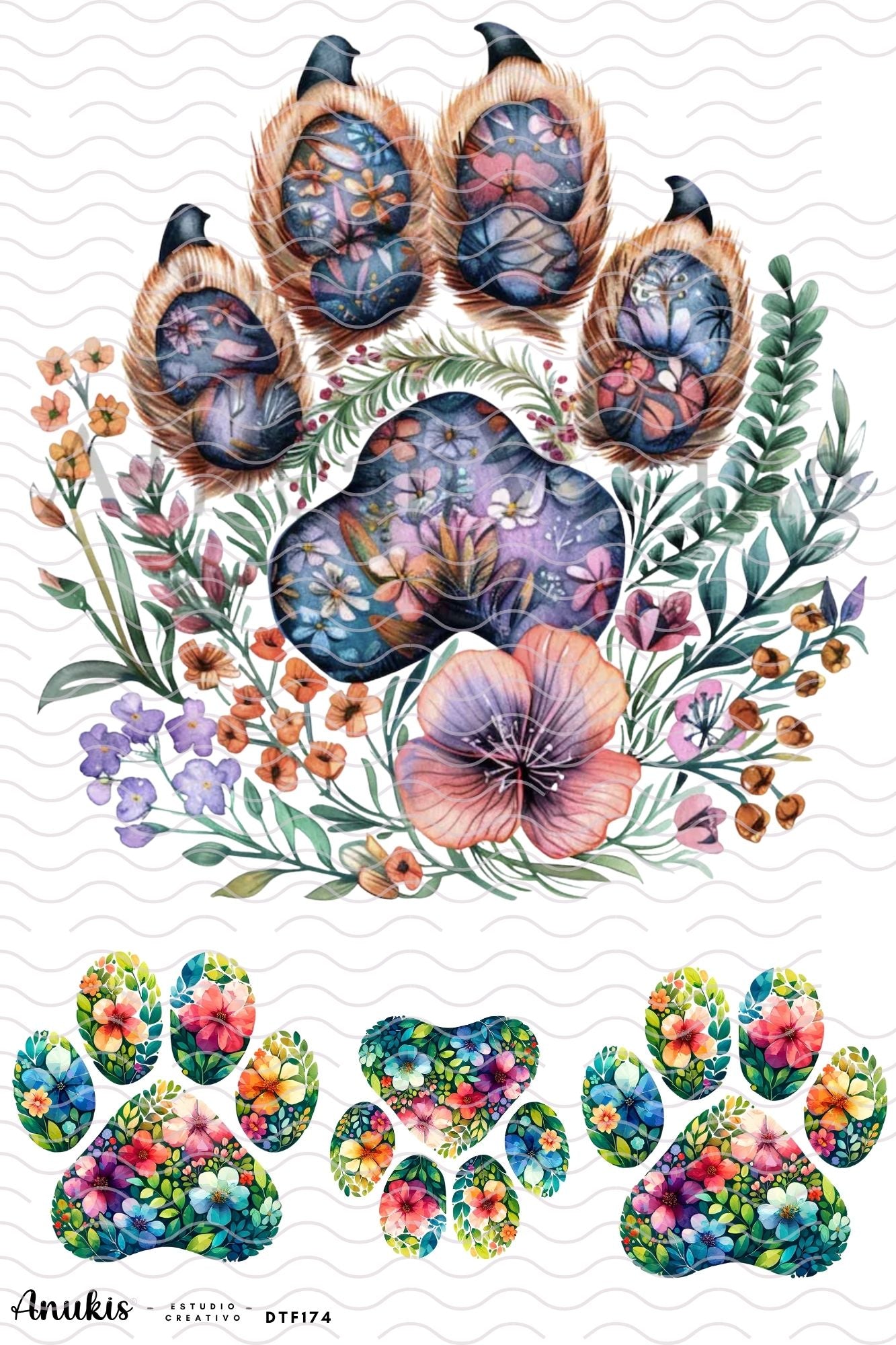 Lamina 20x30 cm DTF Textil DTF174