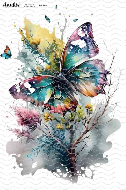 Lamina 20x30 cm DTF Textil DTF19
