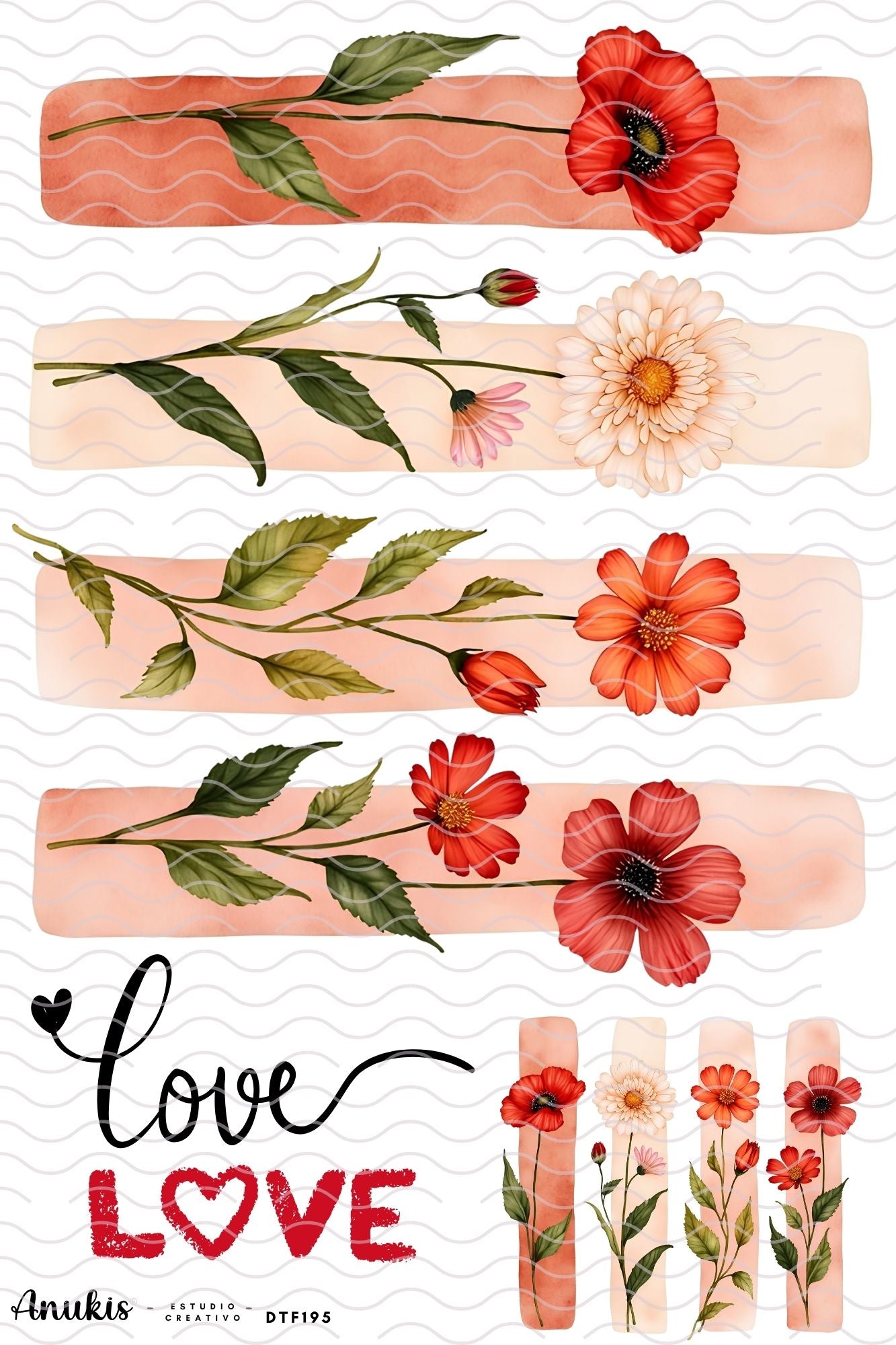 Lamina 20x30 cm DTF Textil DTF195