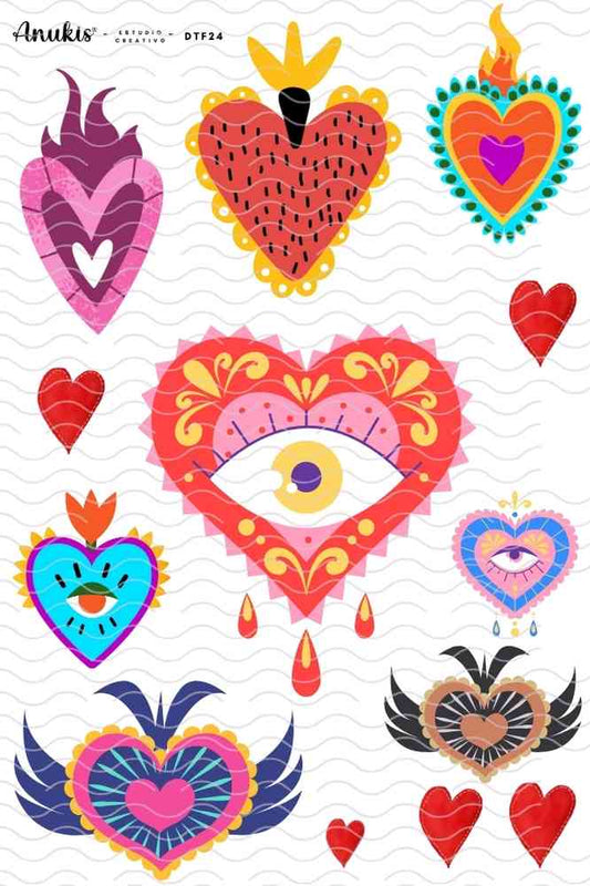 Lamina 20x30 cm DTF Textil DTF24