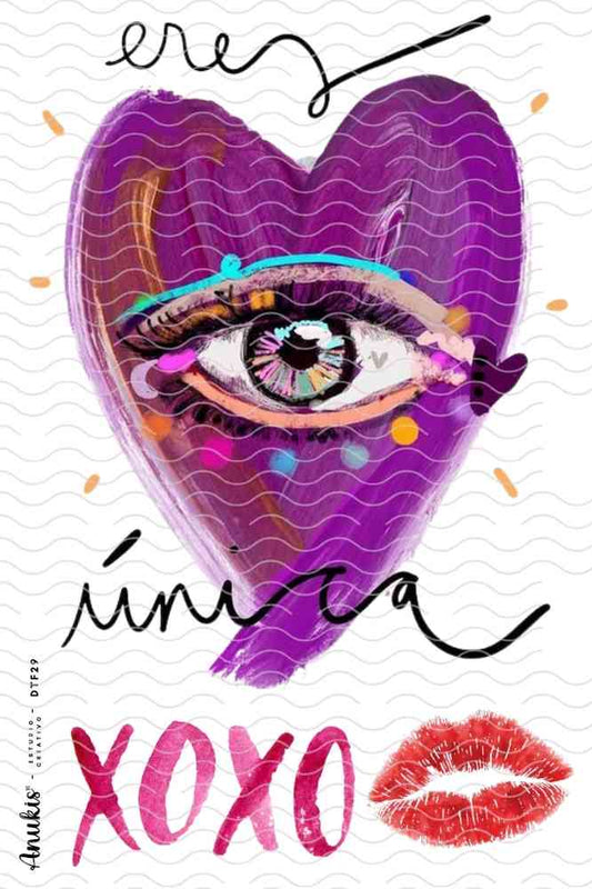 Lamina 20x30 cm DTF Textil DTF29