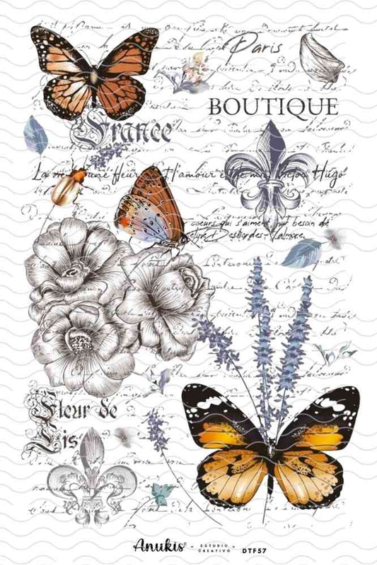 Lamina 20x30 cm DTF Textil DTF57