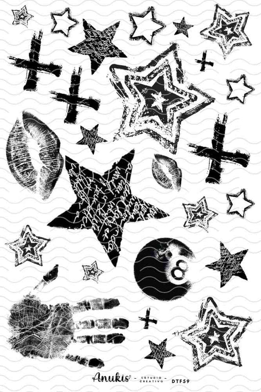 Lamina 20x30 cm DTF Textil DTF59