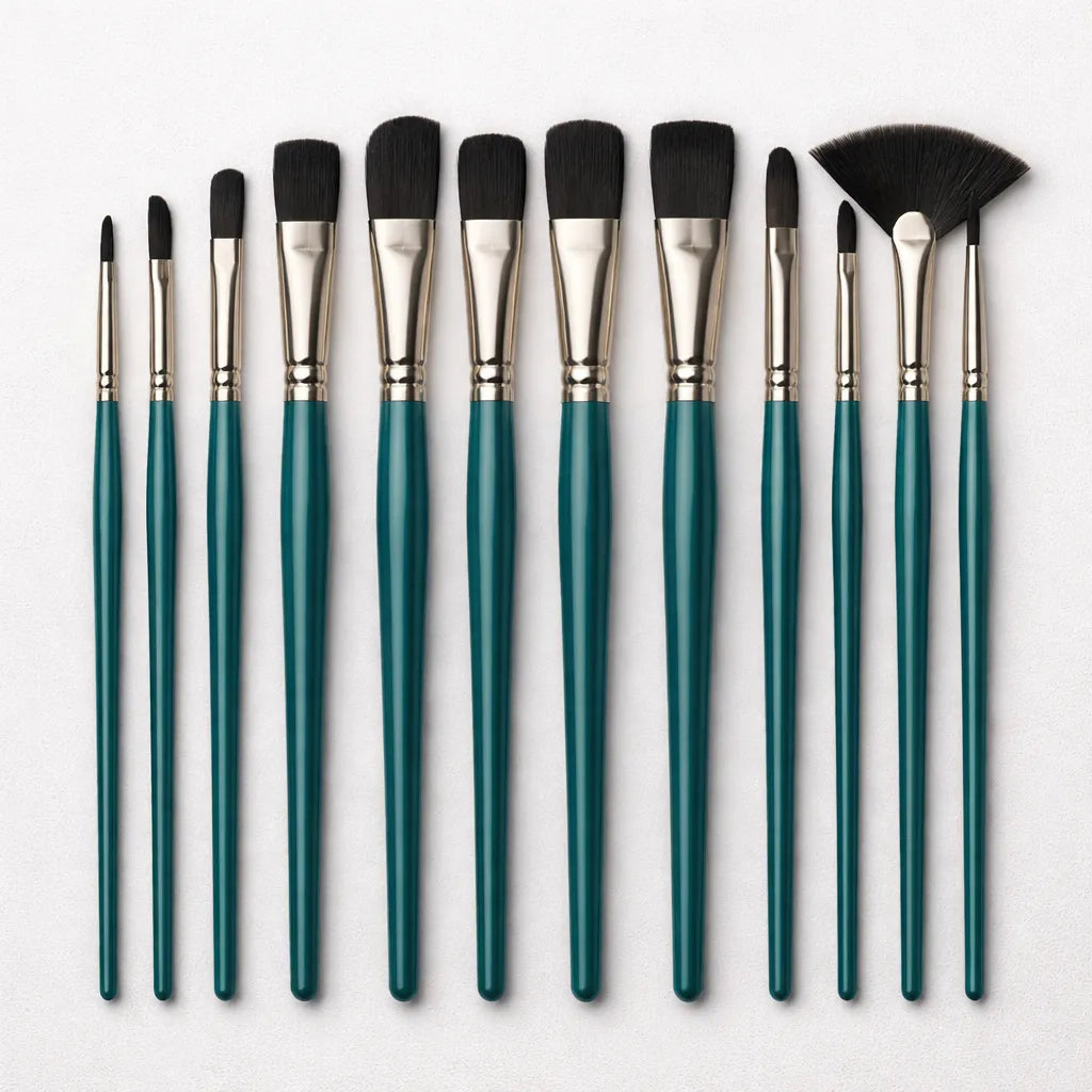 Pincel Pebeo Acuarela Set 12 Mixtos