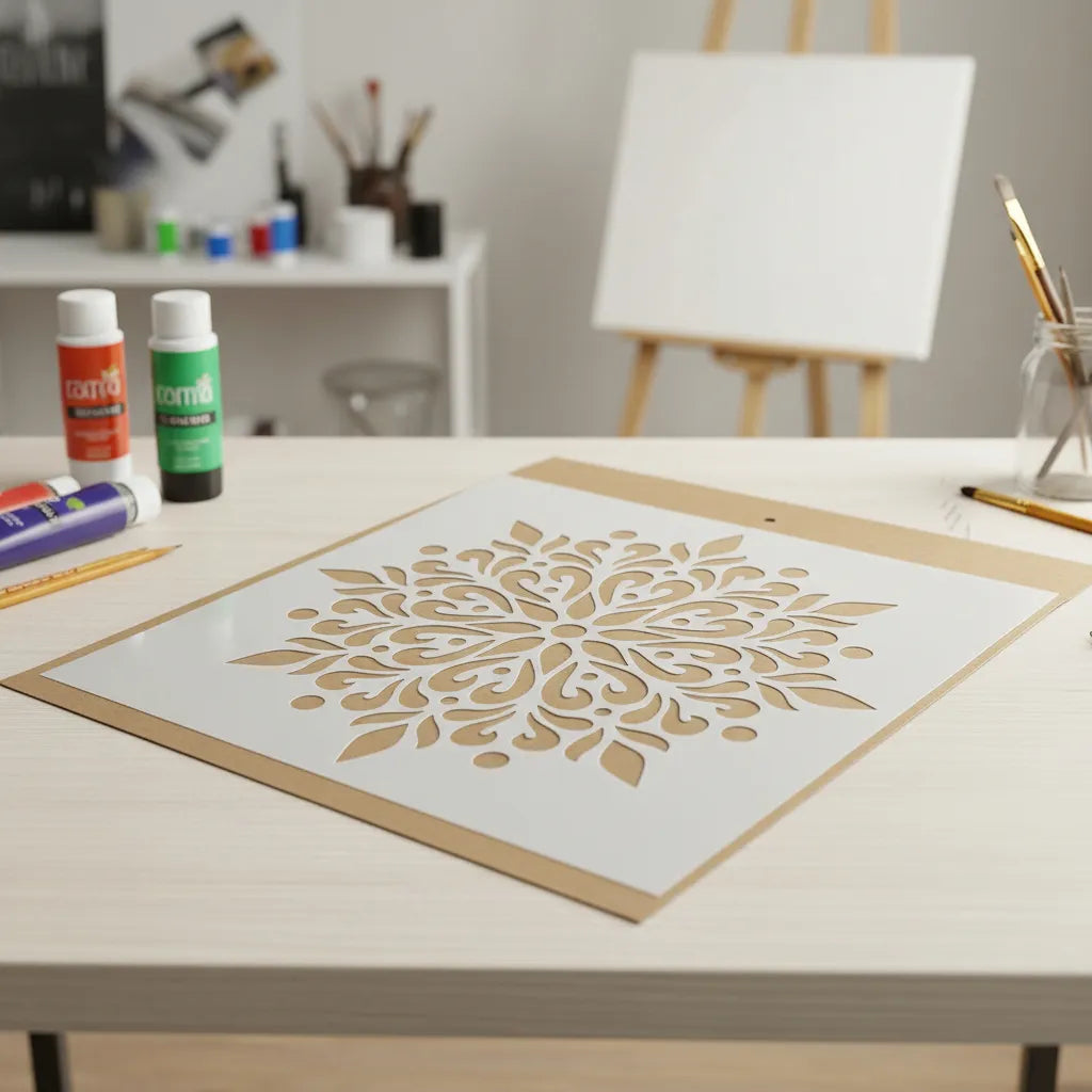 Stencil 30x30 Mandala Full 3035