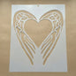 Stencil 25X30  Corazon CO01