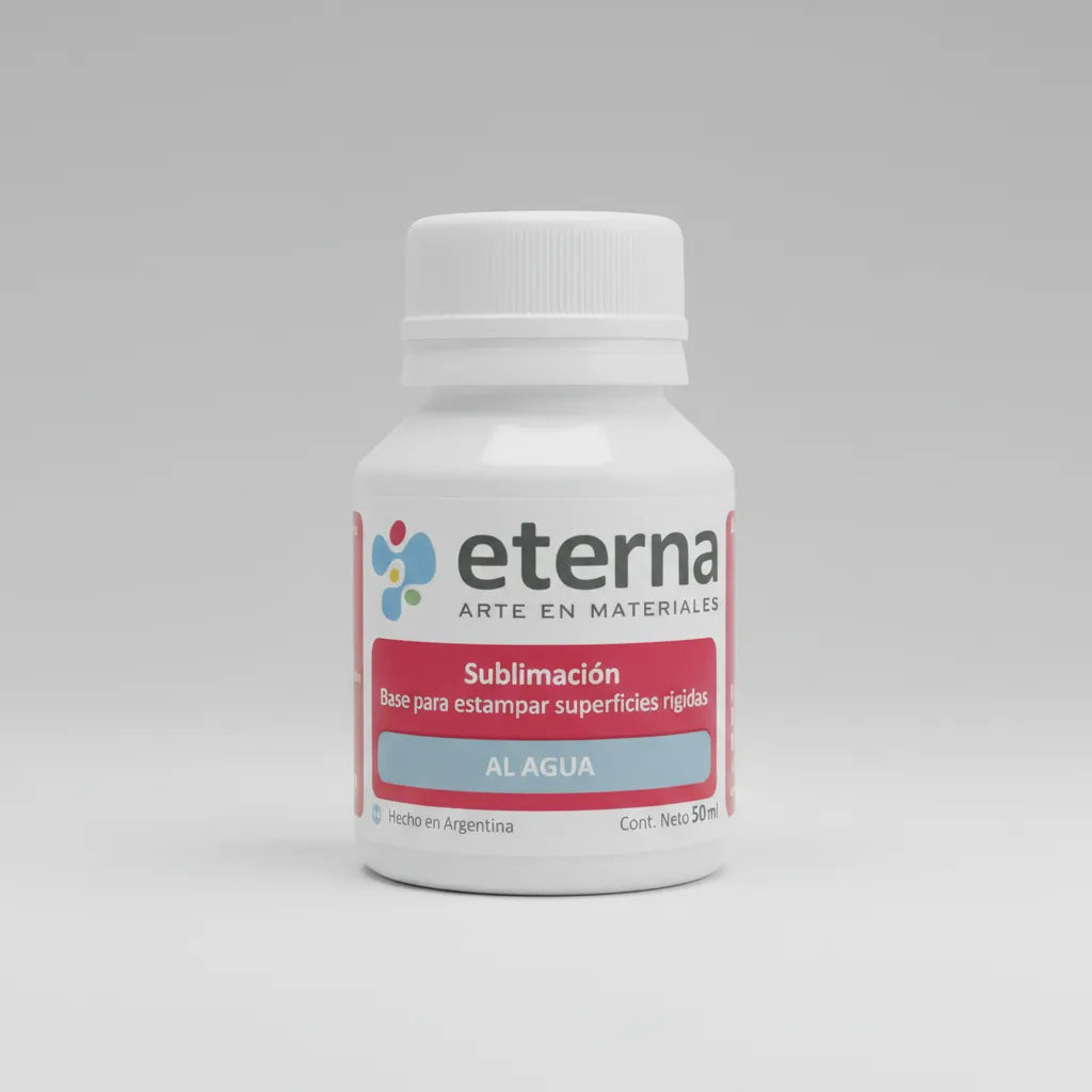 Eterna Polimero Sublimacion Sup. Rigida al agua 50 ml