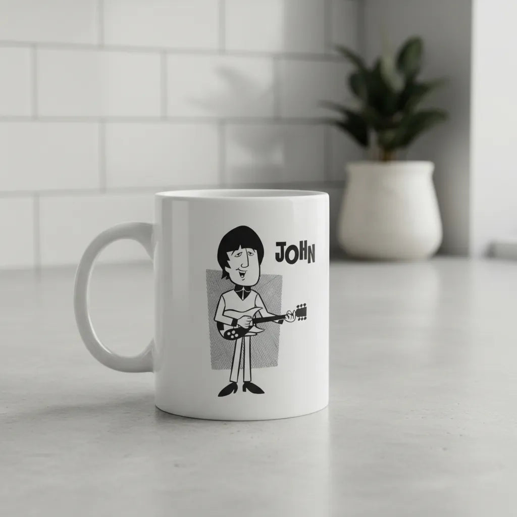 John Lennon - The Beatles Cartoon Edition Tazon 325ml